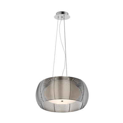TANGO Lampa wisząca 40 cm srebrna