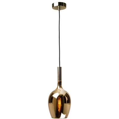 TANGO Lampa wisząca pojedyncza złota