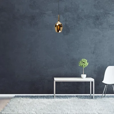 TANGO Lampa wisząca pojedyncza złota