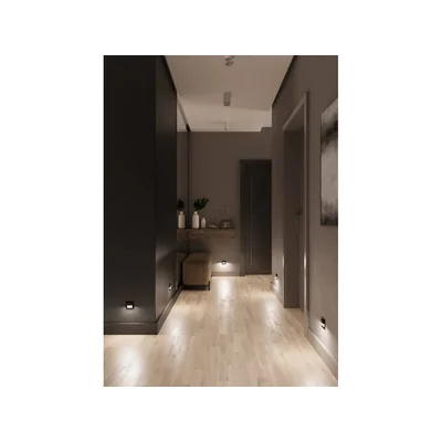 TANGO LED Oprawa schodowa 0,8W 41lm 6500K IP20 czarna