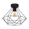 TARBES Lampa sufitowa czarna