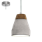 TAREGA Lampa wisząca pojedyncza szara