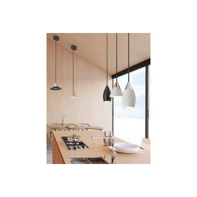 TENTOR Lampa wiszaca czarna