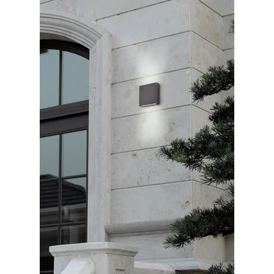 Thames Lampa ścienna zewnętrzna antracyt