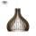 TINDORI Lampa wisząca 80 cm brązowa