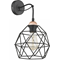 TK-Lighting kinkiet GALAXY czarny-miedź/czarny 1xE27 1735
