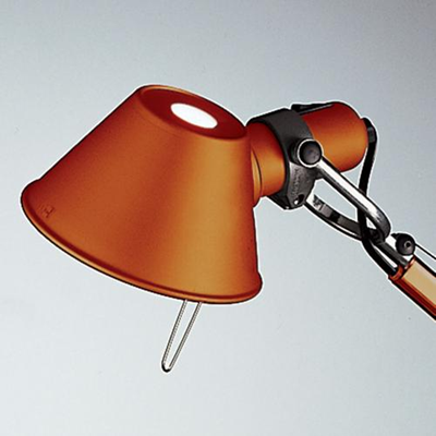 TOLOMEO MICRO lampa biurkowa pomarańczowa