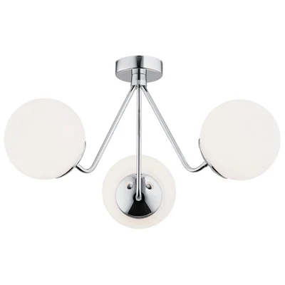 TOMAR Lampa sufitowa chrom