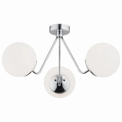 TOMAR Lampa sufitowa chrom