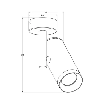 TORI SL 2 Lampa sufitowa biała