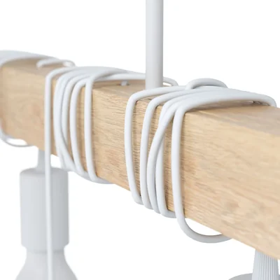 TOWNSHEND Lampa wisząca 100 cm biała