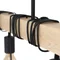 TOWNSHEND Lampa wisząca 100cm drewno/czarny