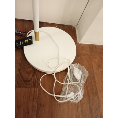 TRACY Lampa podłogowa biała