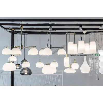 TRINI M Lampa wisząca opal mat