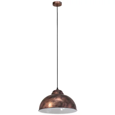 TRURO 2 Lampa wisząca 37 cm miedź antyczna
