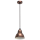 TRURO Lampa wisząca pojedyncza 15,5cm miedź antyczna