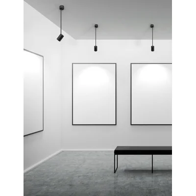 TUKA BIANCO L Lampa sufitowa biała