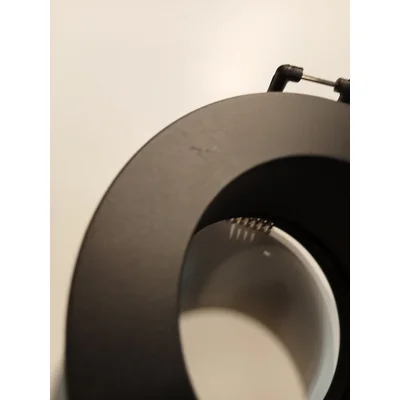 Tup Lampa wpuszczana czarna