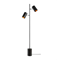 TWIN Lampa podłogowa czarna
