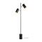 TWIN Lampa podłogowa czarna