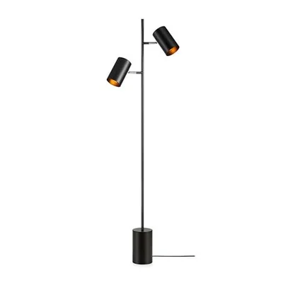 TWIN Lampa podłogowa czarna