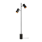 TWIN Lampa podłogowa czarna