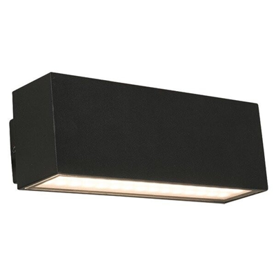 UNIT LED Lampa zewnętrzna ścienna czarna