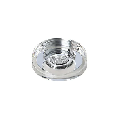 VEKTOR ROUND Lampa sufitowa wpuszczana chrom