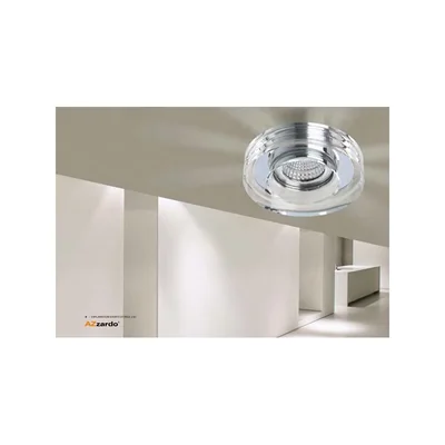 VEKTOR ROUND Lampa sufitowa wpuszczana chrom