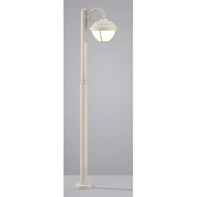 Verdon Lampa stojąca zewnętrzna ekspozycyjna biała antyczna