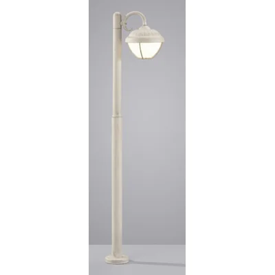 Verdon Lampa stojąca zewnętrzna ekspozycyjna biała antyczna