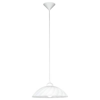 Vetro Lampa wisząca 35 cm biała