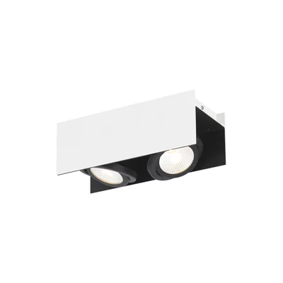 VIDAGO Lampa sufitowa podwójna biała