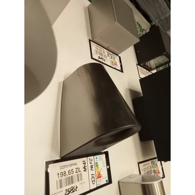 Virga Lampa ścienna srebrna