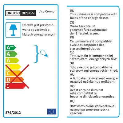 Viso Cromo Lampa wisząca chrom