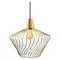 WAVE S Lampa wisząca złota