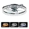 Wentylator sufitowy LED VIAGO 20W+15W 2000lm z pilotem cichy czarny