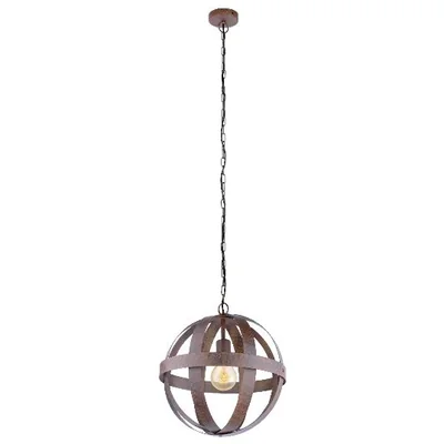WESTBURY Lampa wisząca pojedyncza 37cm rdzawy