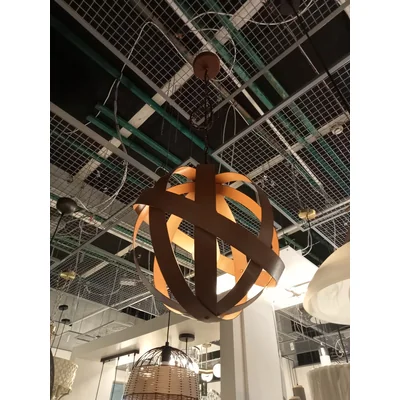 WESTBURY Lampa wisząca pojedyncza 37cm rdzawy