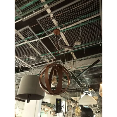 WESTBURY Lampa wisząca pojedyncza 37cm rdzawy