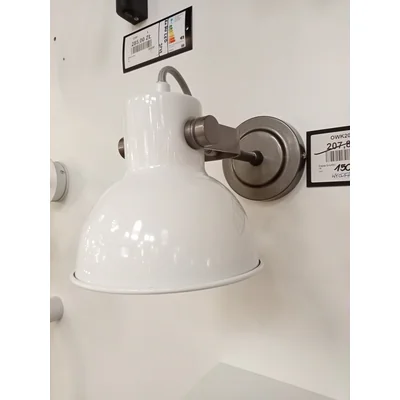 WIMPY Lampa ścienna biała
