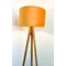 WOOD TRÓJNÓG Lampa podłogowa E27 IP20 drewniana