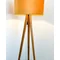 WOOD TRÓJNÓG Lampa podłogowa E27 IP20 drewniana