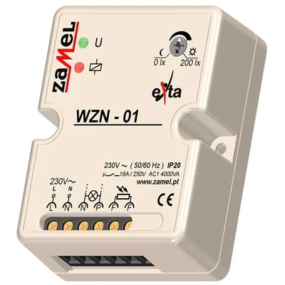 Wyłącznik zmierzchowy z sondą SOH-01 natynkowy 230V AC TYP: wzn-01/s1