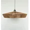 YUNKAI Lampa wisząca E27 IP20 drewniana