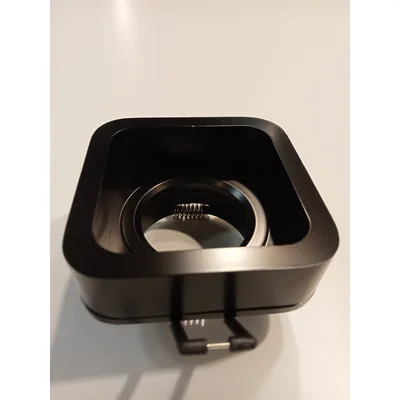 YUVA 1X50W GU10 WPUSZCZANA CZARNA