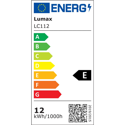 Żarówka filament 12W E27 1500lm 2700K 360° 230V