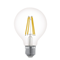 Żarówka LED 6W G80 2700K ściemnialna przezroczysty