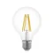 Żarówka LED 6W G80 2700K ściemnialna przezroczysty