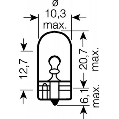 Żarówka samochodowa ORIGINAL LINE 12V 2827-02B